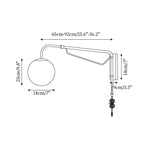 Dione Plug In Wall Lamp — product view 5