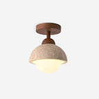 Eala Travertine Ceiling Lamp — product view 1