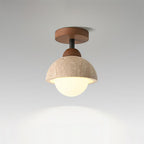 Eala Travertine Ceiling Lamp — product view 2