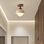 Eala Travertine Ceiling Lamp — product view 3