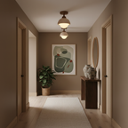 Eala Travertine Ceiling Lamp — product view 10