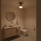 Eala Travertine Ceiling Lamp — product view 12