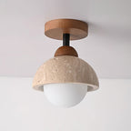 Eala Travertine Ceiling Lamp — product view 15