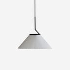 Nebra Pleated Metal Pendant Lamp — product view 1
