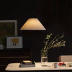 Nebra Pleated Metal Pendant Lamp — product view 3