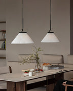 Nebra Pleated Metal Pendant Lamp — product view 6