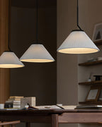 Nebra Pleated Metal Pendant Lamp — product view 8