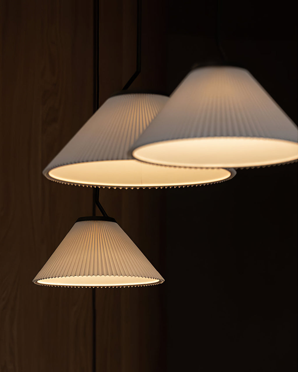 Nebra Pleated Metal Pendant Lamp — product view 18