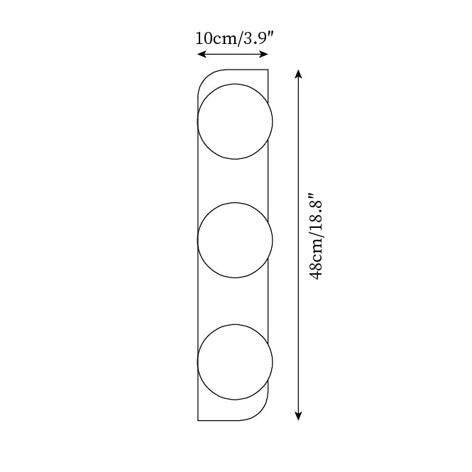 Neptune Travertine Wall Lamp — product view 7