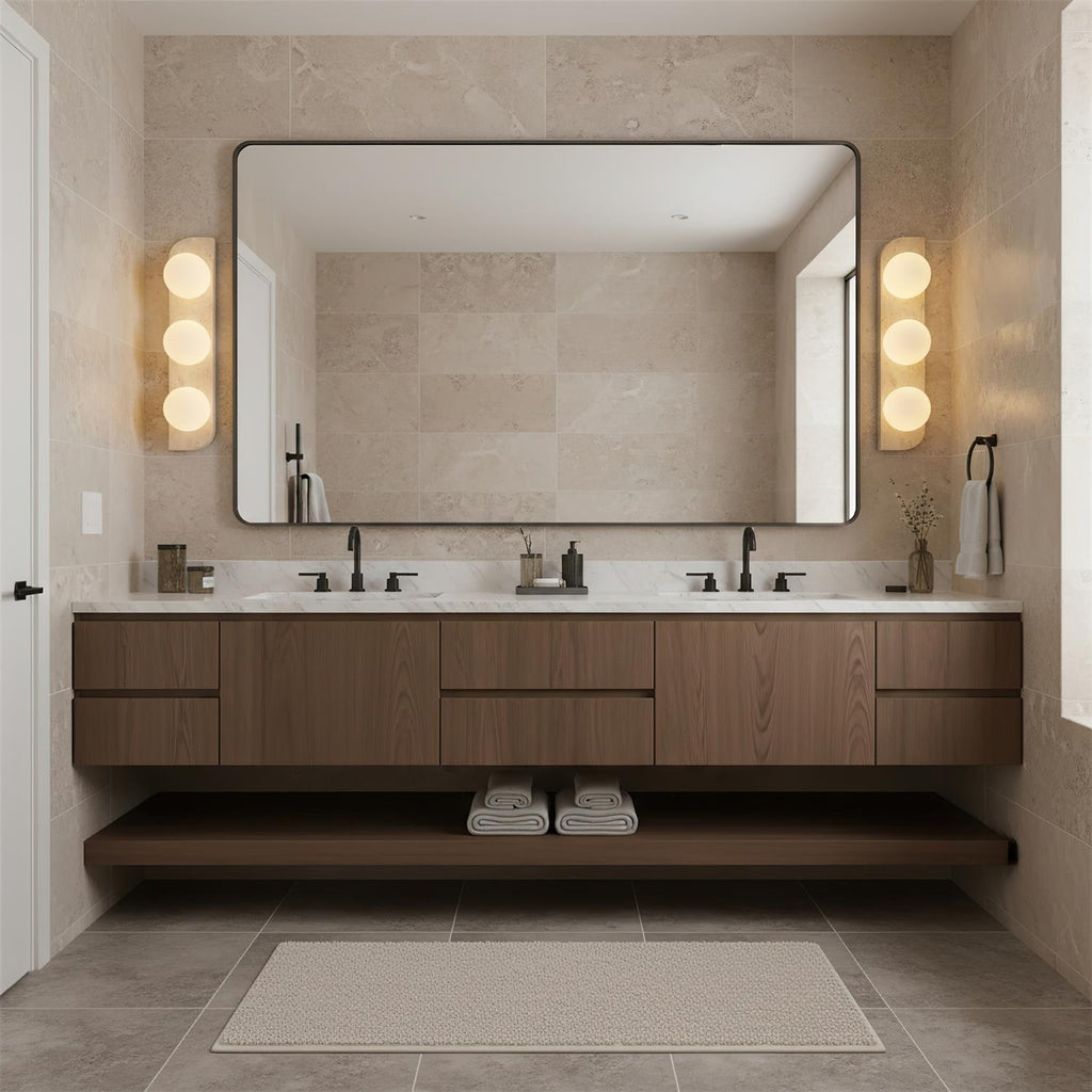 Neptune Travertine Wall Lamp — product view 8