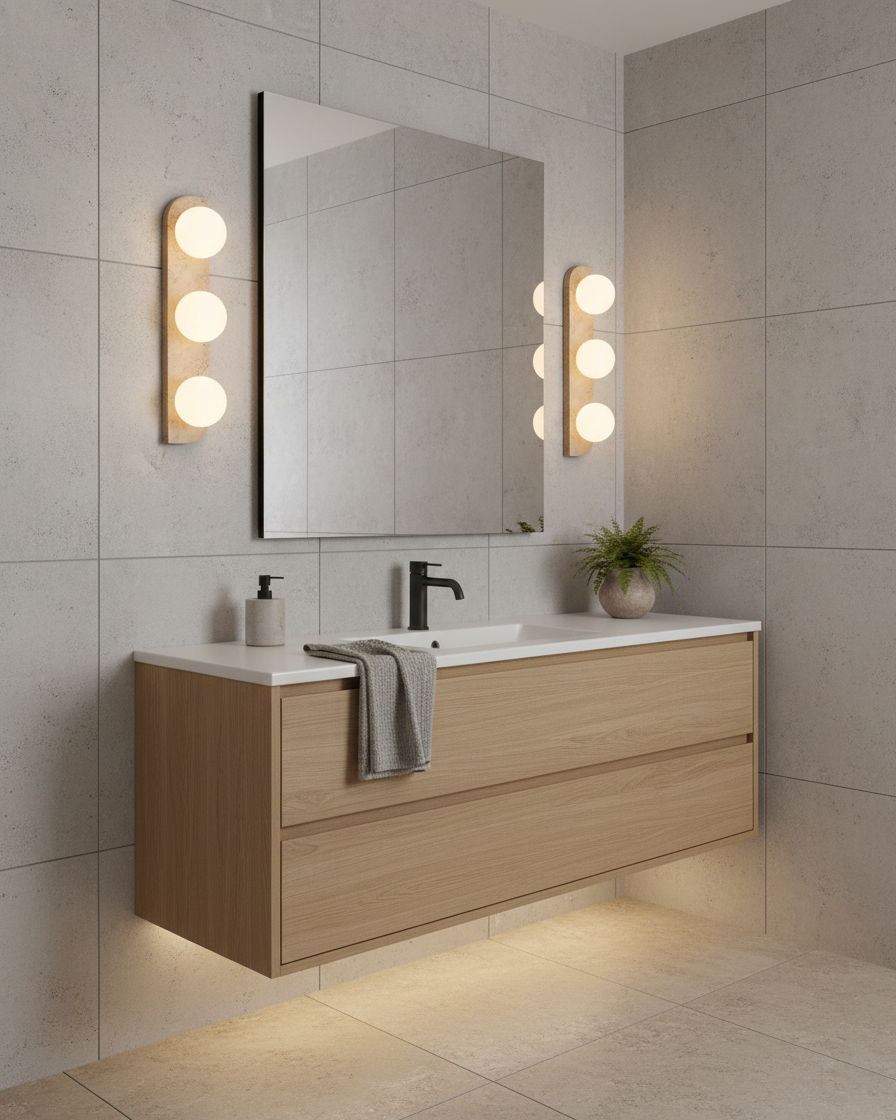 Neptune Travertine Wall Lamp — product view 14