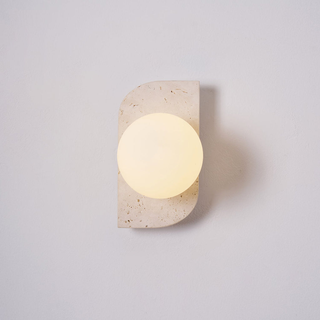 Neptune Travertine Wall Lamp — product view 28