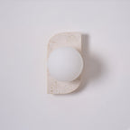 Neptune Travertine Wall Lamp — product view 37