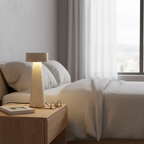 Kiwa Travertine Table Lamp — product view 9