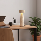 Kiwa Travertine Table Lamp — product view 12