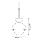Fiorito Travertine Pendant Lamp — product view 5