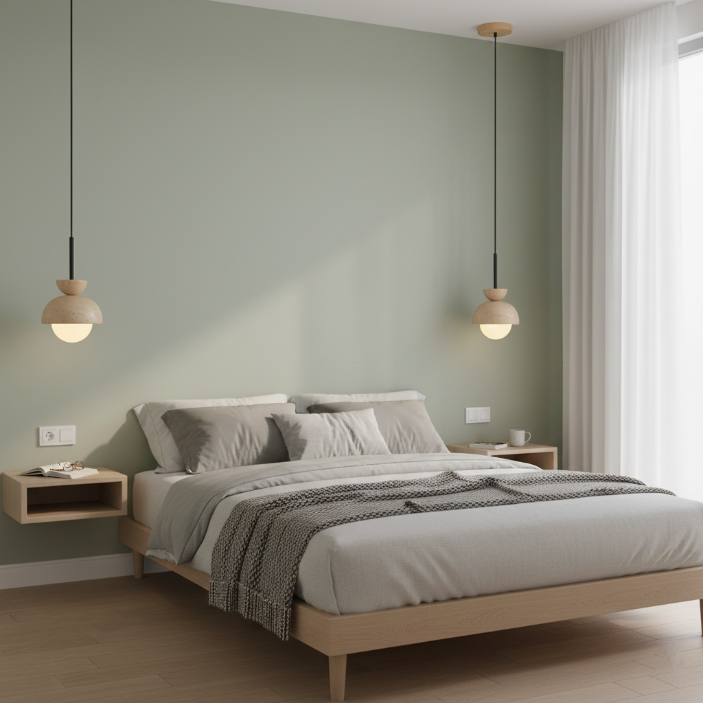 Fiorito Travertine Pendant Lamp — product view 9