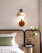 Marion Travertine Wall Light — product view 3