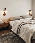 Marion Travertine Wall Light — product view 8