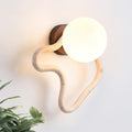 Silon Travertine Wall Lamp — product view 3