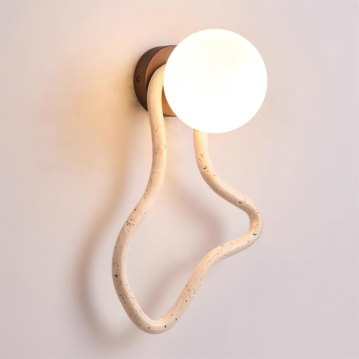 Silon Travertine Wall Lamp — product view 16