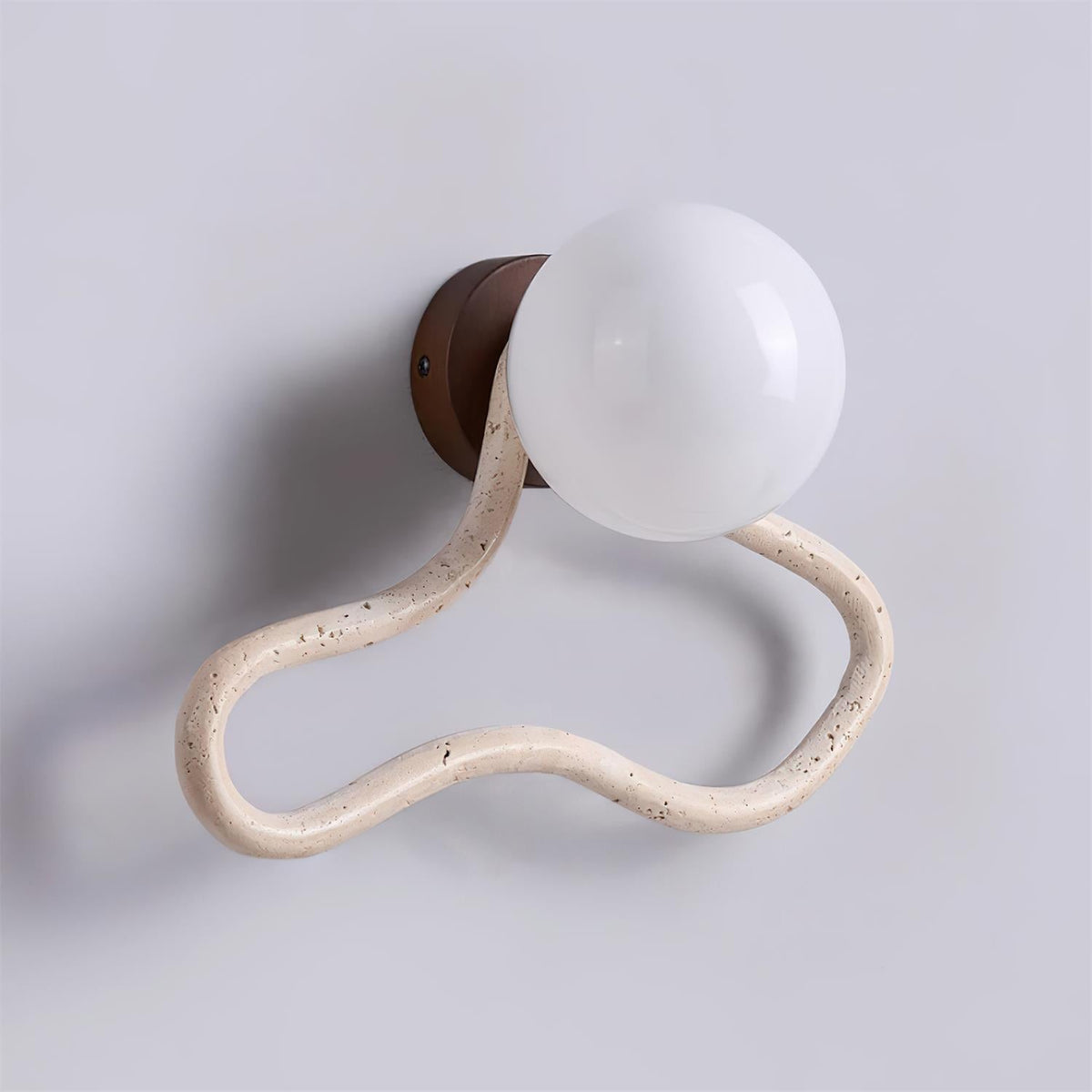 Silon Travertine Wall Lamp — product view 17