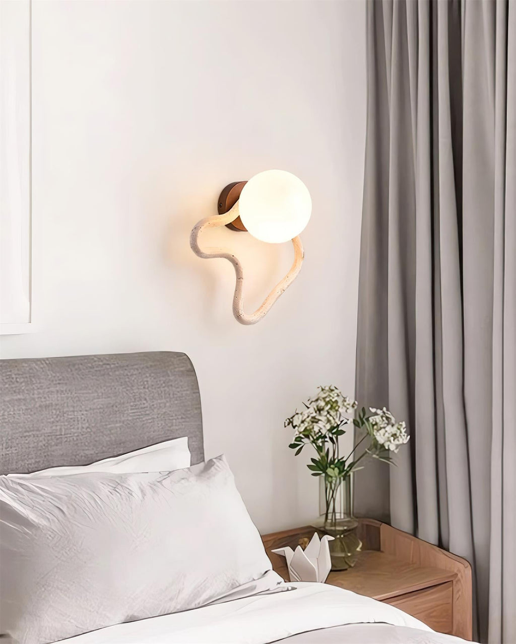 Silon Travertine Wall Lamp — product view 18