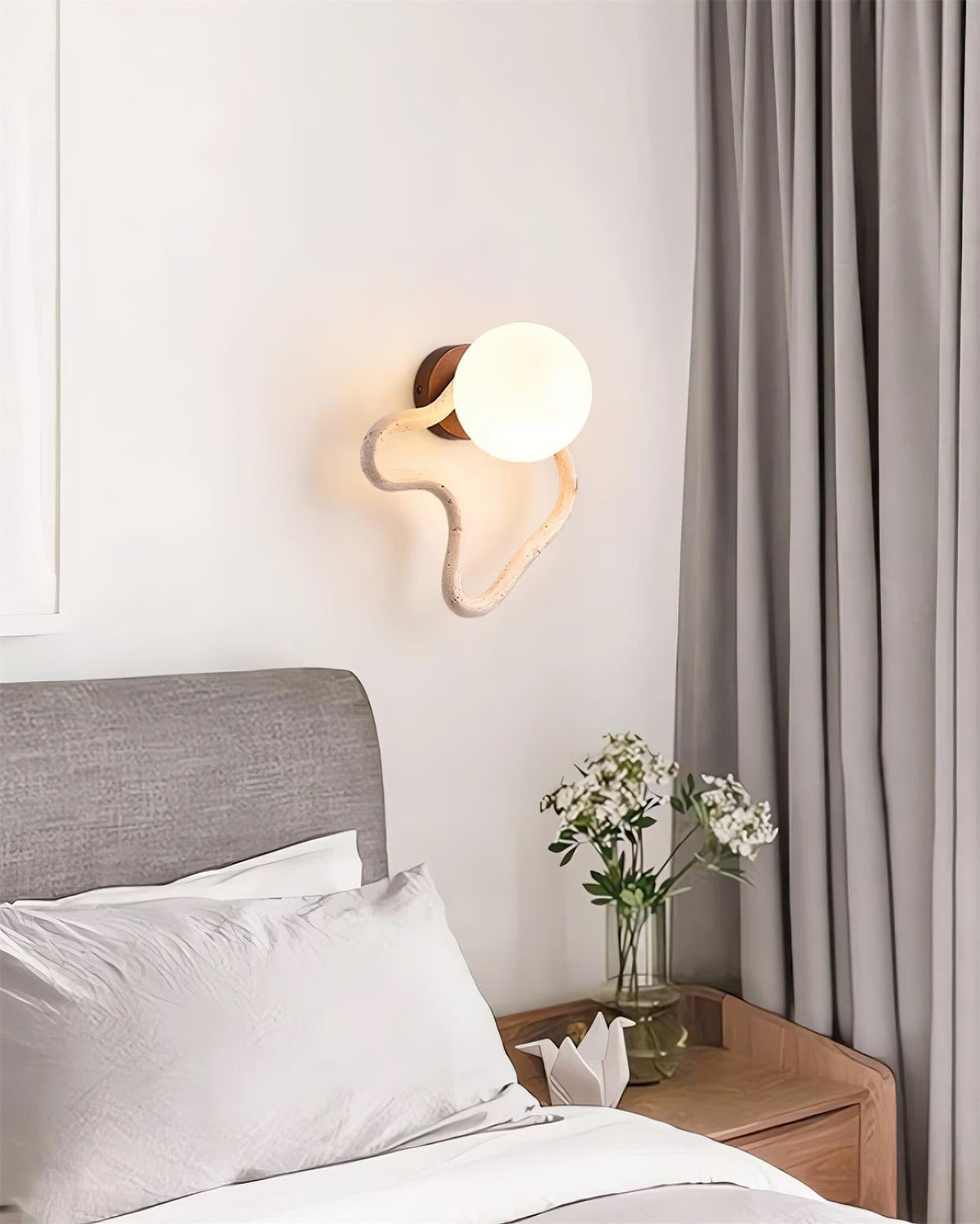Silon Travertine Wall Lamp — product view 18