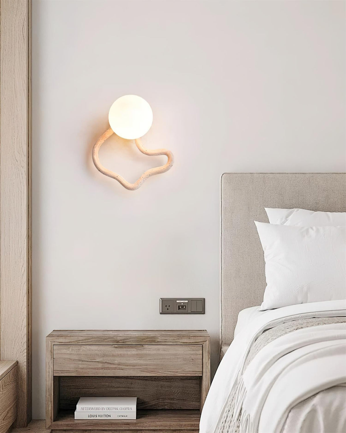 Silon Travertine Wall Lamp — product view 19