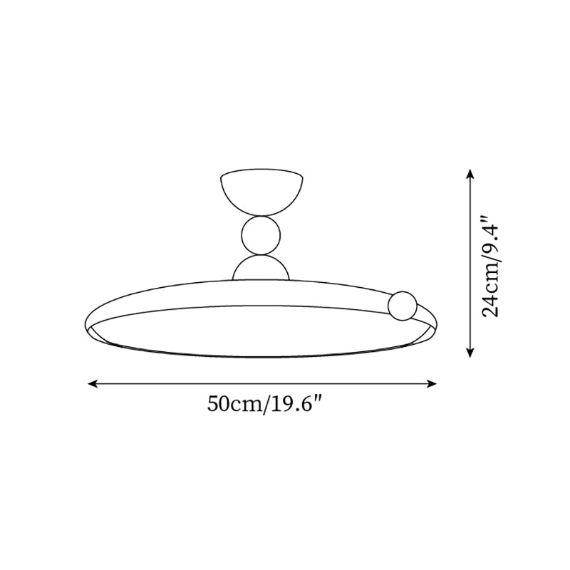 Minka Metal Ceiling Lamp — product view 5