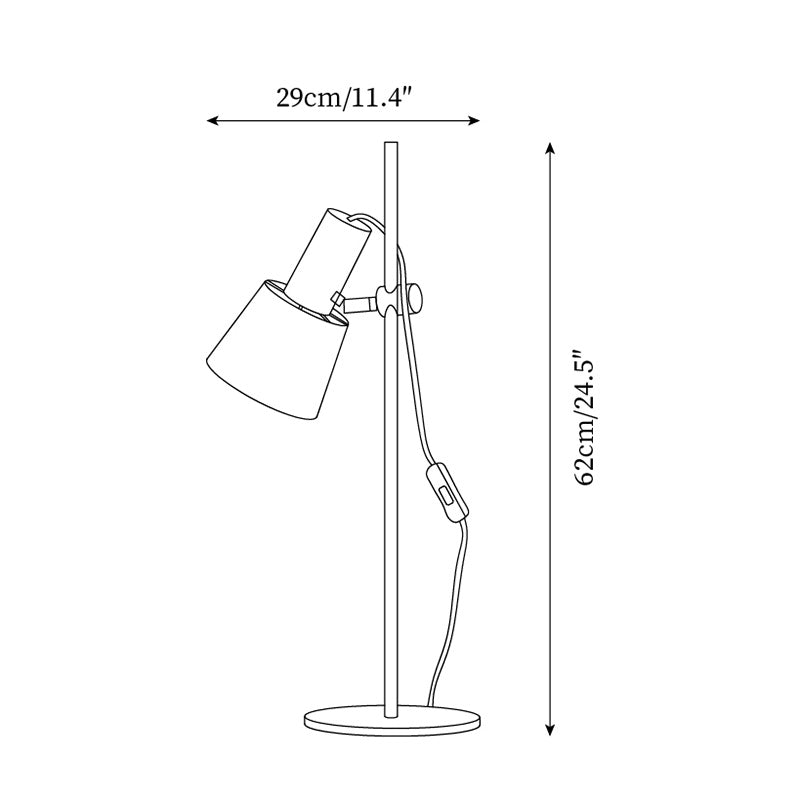 Holly Metal Table Lamp — product view 5