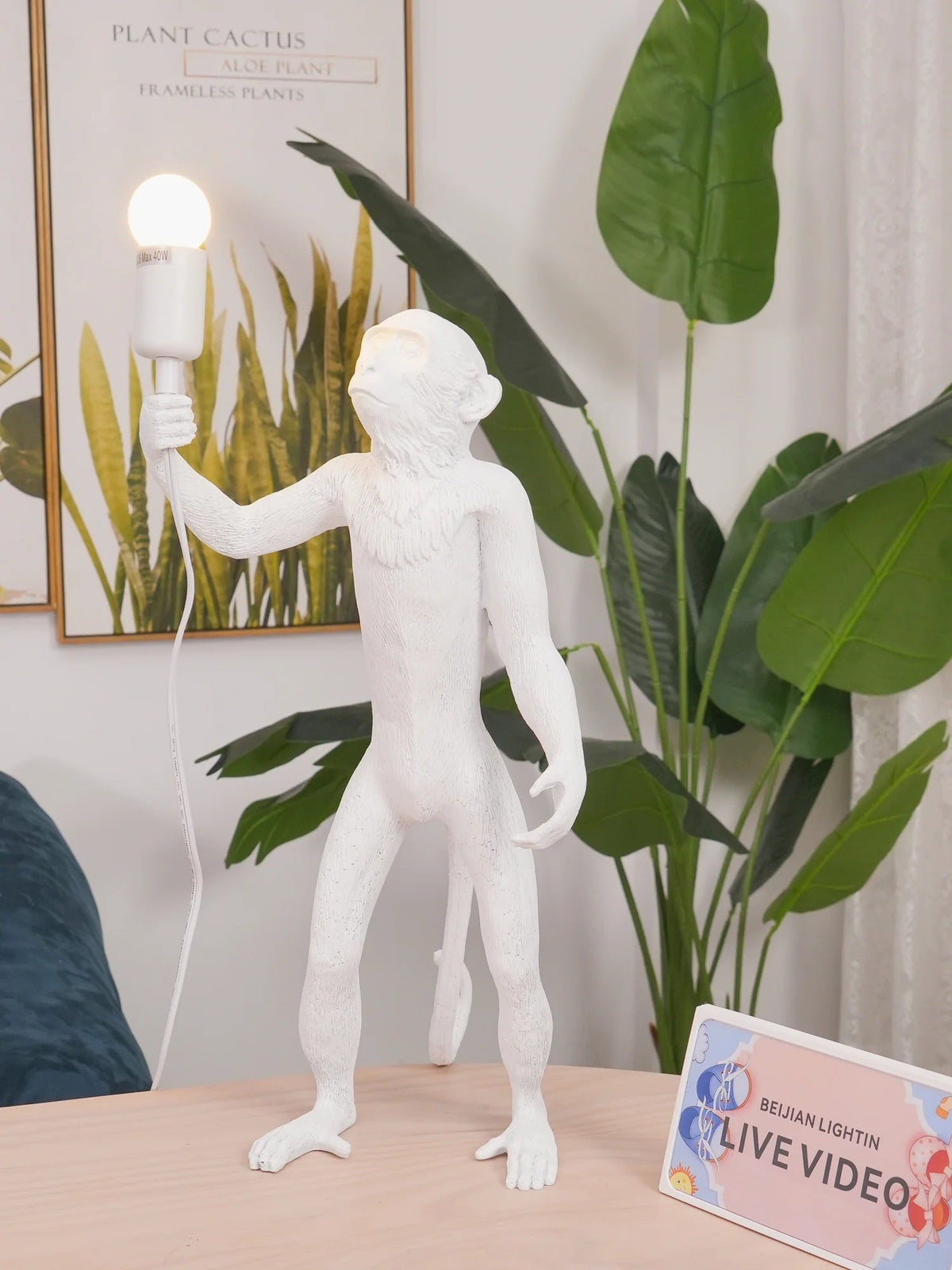 Monkey Metal Table Lamp — product view 15