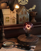 Heart Magnetic Glass Table Lamp — product view 3