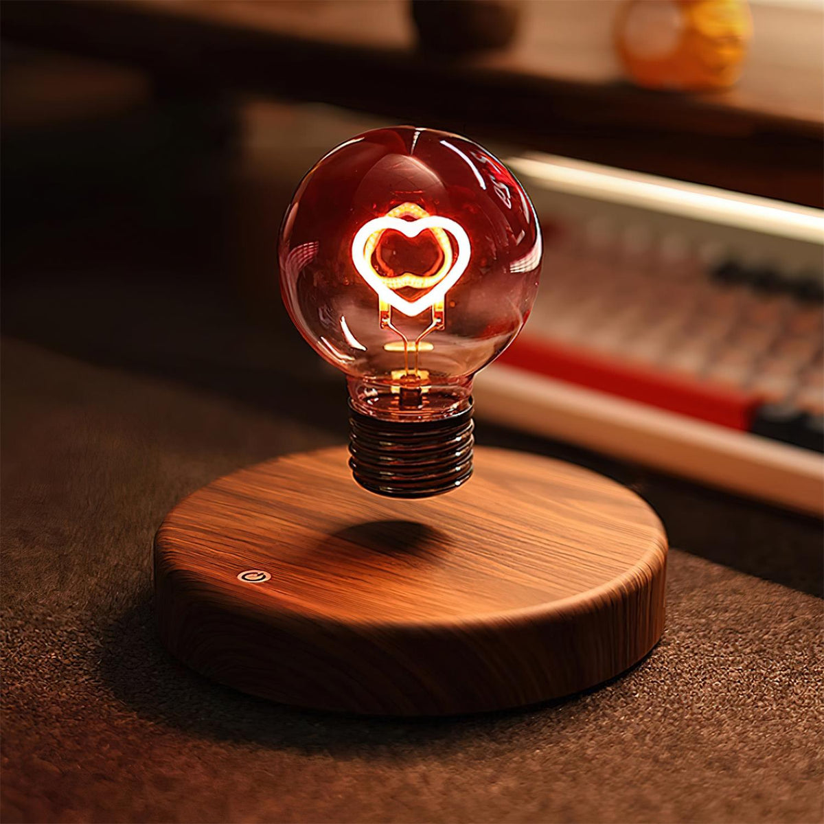 Heart Magnetic Glass Table Lamp — product view 8