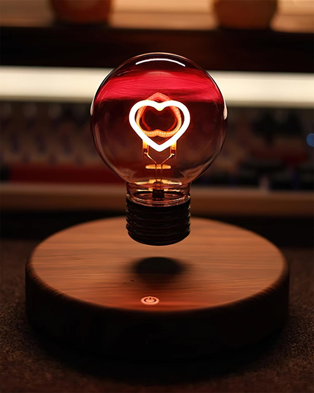Heart Magnetic Glass Table Lamp — product view 10
