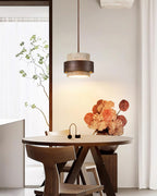 Cole Travertine Pendant Lamp — product view 3