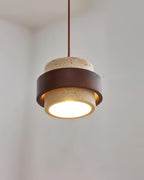 Cole Travertine Pendant Lamp — product view 4