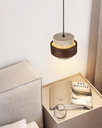 Cole Travertine Pendant Lamp — product view 5