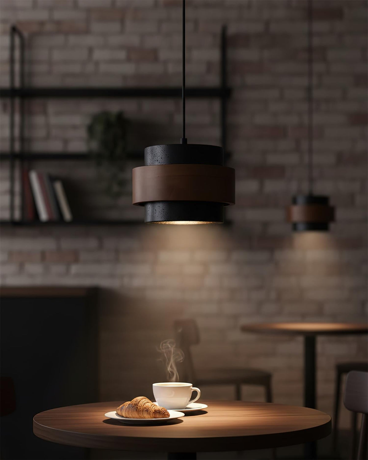 Cole Travertine Pendant Lamp — product view 27
