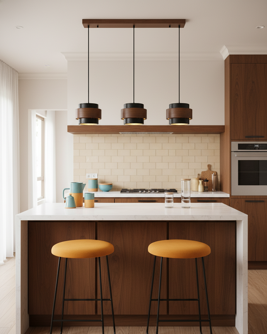 Cole Travertine Pendant Lamp — product view 30