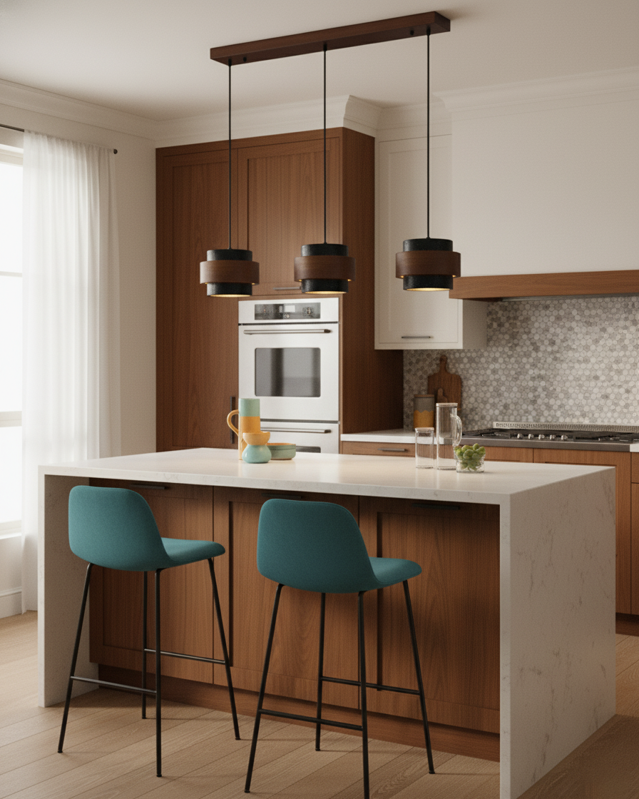Cole Travertine Pendant Lamp — product view 33
