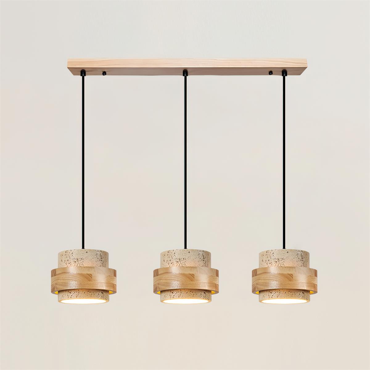 Cole Travertine Pendant Lamp — product view 60