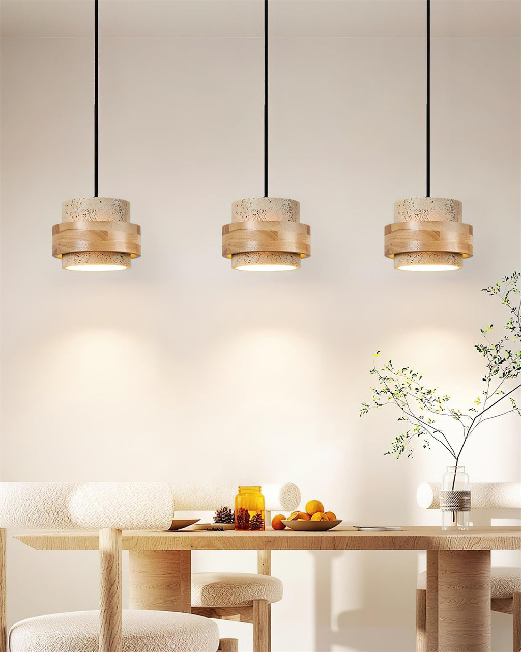 Cole Travertine Pendant Lamp — product view 62