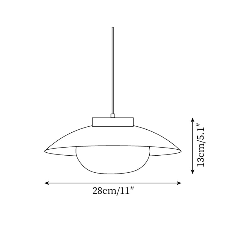 Sima Glass Pendant Lamp — product view 5