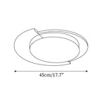 Round Toina Metal Ceiling Light — product view 5