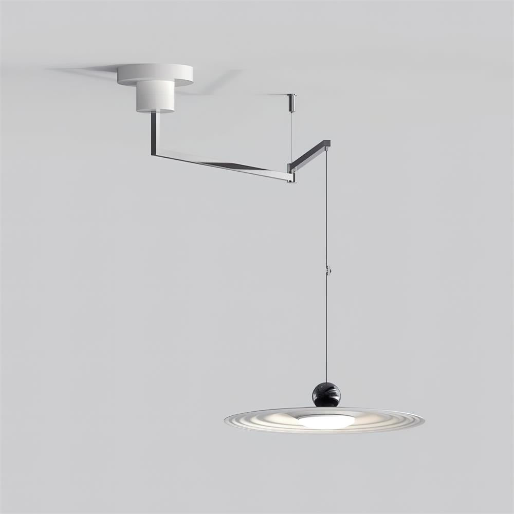 Helios Rocker Metal Pendant Lamp — product view 3