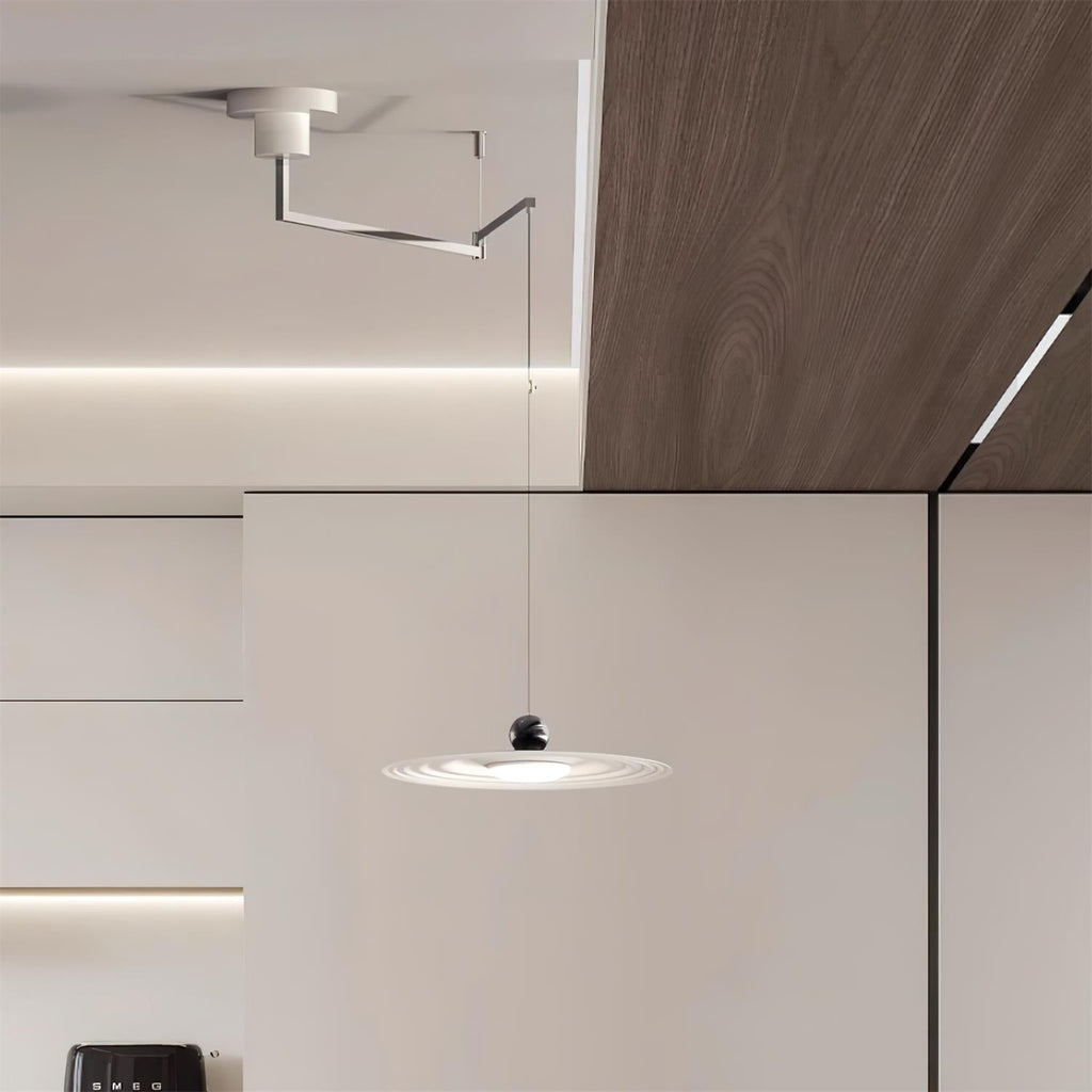 Helios Rocker Metal Pendant Lamp — product view 6