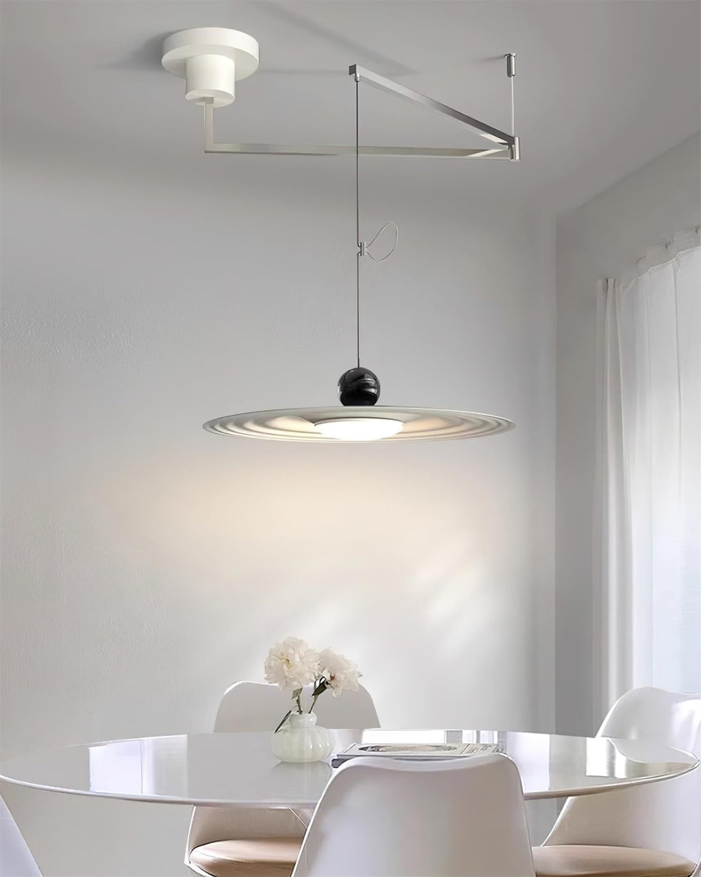 Helios Rocker Metal Pendant Lamp — product view 10