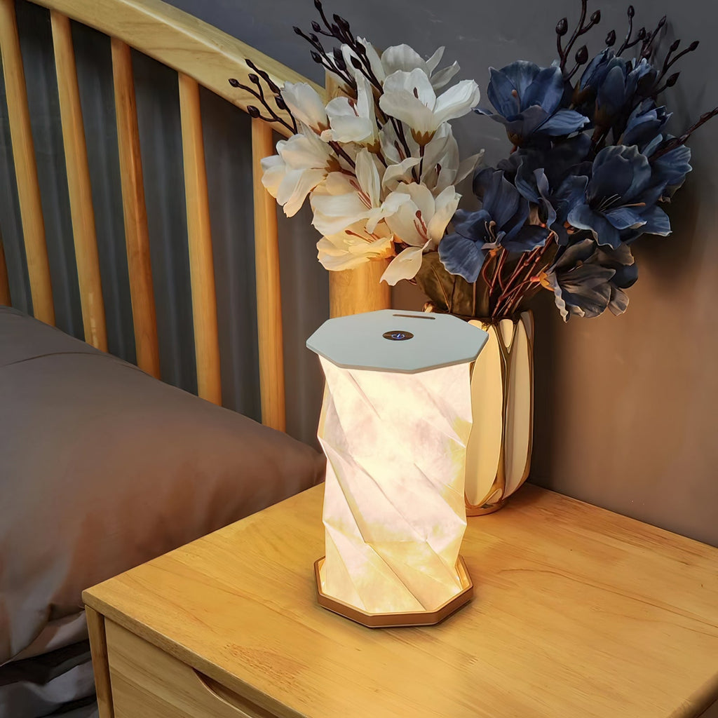 Fida Fold Wood Table Lamp — product view 2