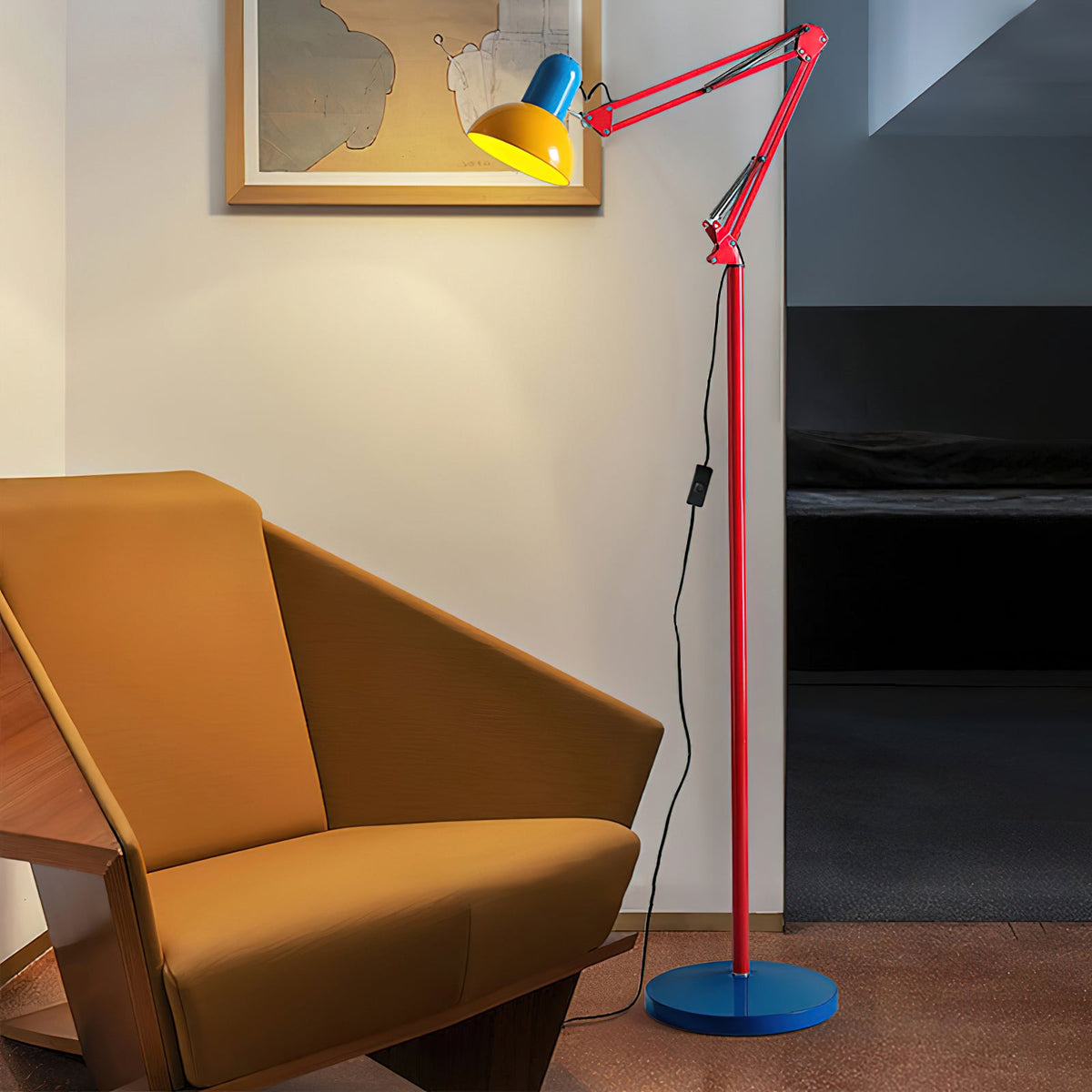 Flexo Memphis Metal Floor Lamp — product view 3